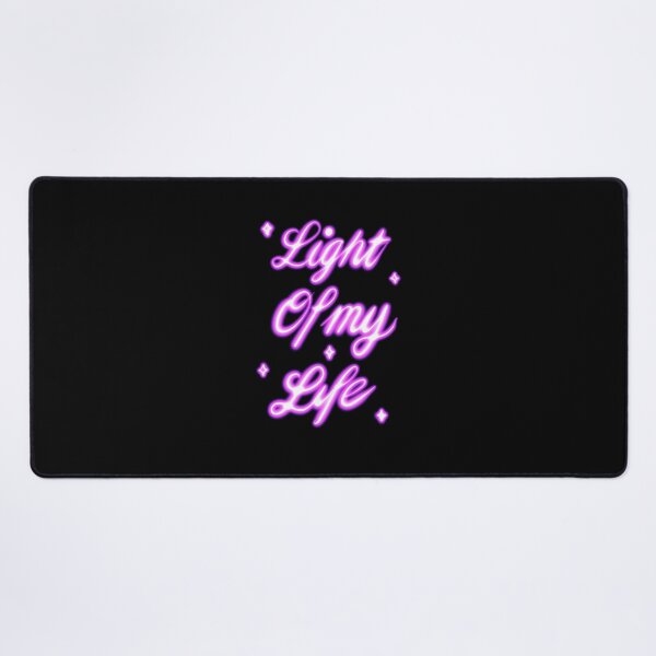 Item preview, Light of My Life Neon Pink Quote designed and sold by thesnowwhyte.