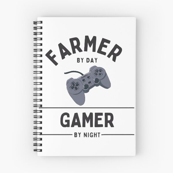 Item preview, FARMER by day GAMER by night designed and sold by byblani.