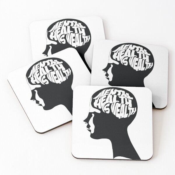 Item preview, Mental Health is Wealth 2 designed and sold by Buttr. Prints.