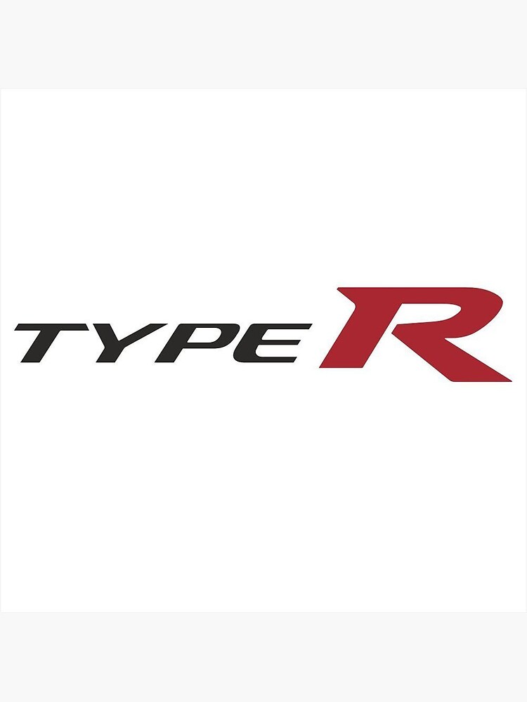 Amazon.com: Universal Emblem 3D Metal Type R Emblem Badge Decal Car Sticker  for Honda (Black) : Automotive