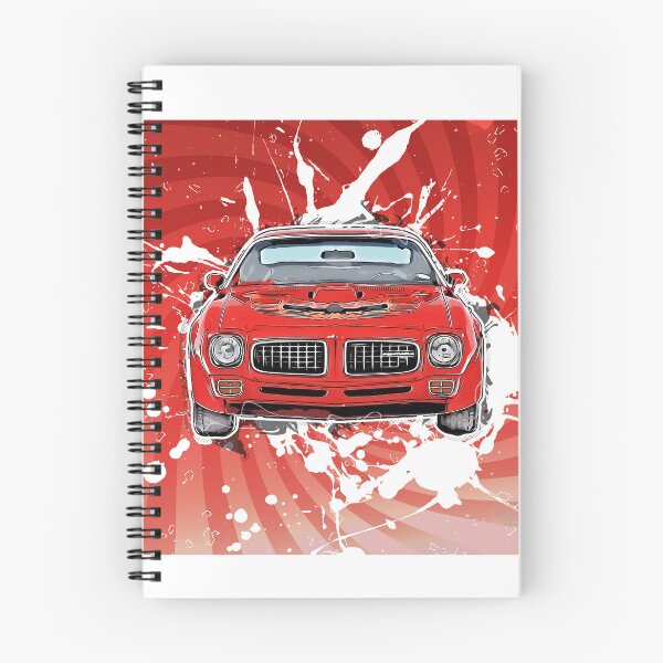 Item preview, Red Pontiac Firebird Cartoon Splash designed and sold by Aaaah Eeeek  Studio.