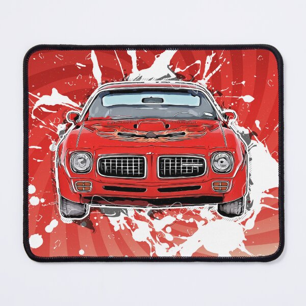 Item preview, Red Pontiac Firebird Cartoon Splash designed and sold by Aaaah Eeeek  Studio.