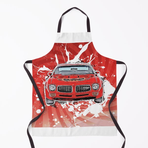 Item preview, Red Pontiac Firebird Cartoon Splash designed and sold by Aaaah Eeeek Studio.