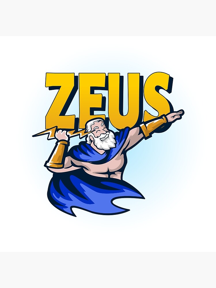 Odin Zeus god Fusion Sticker by StarDust43