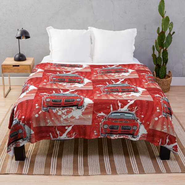 Item preview, Red Pontiac Firebird Cartoon Splash designed and sold by Aaaah Eeeek  Studio.