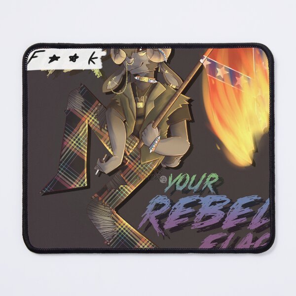 Item preview, I Say F**K Your Rebel Flag! (Censored Ver.) designed and sold by miserymartyr.