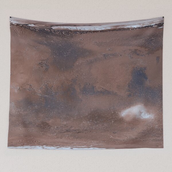 Item preview, Global map of Mars designed and sold by Raureif.