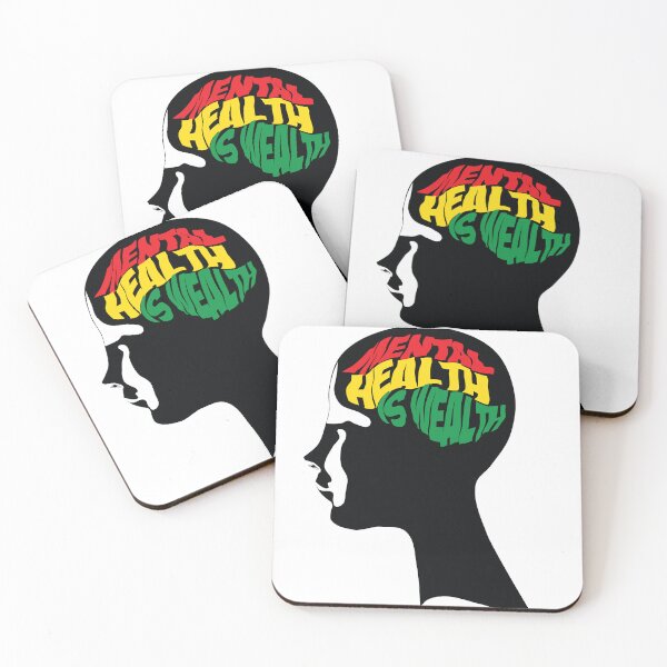 Item preview, Mental Health is Wealth 3 designed and sold by Buttr. Prints.