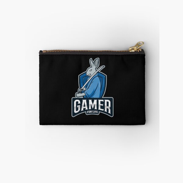 Item preview, Gamer for Life with Rabbit holding a Samurai Sword designed and sold by PRIVARSHU.
