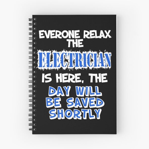 Item preview, Keep Calm Electrician Is Here To Save The Day designed and sold by FunnyAsDuck.