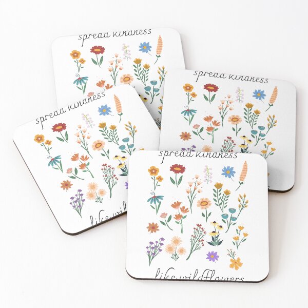 Item preview, Spread Kindness Like Wildflowers Inspirational Quotes Floral  designed and sold by badretop.