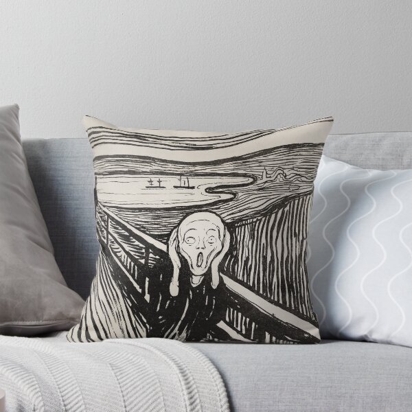 Item preview, The Scream (of mine on the inside right now) by Edvard Munch designed and sold by see-the-fox.