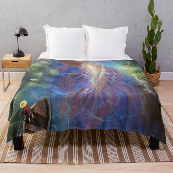 Item preview, Lake Sea Monster Fantasy Digital Art designed and sold by nour-draws.
