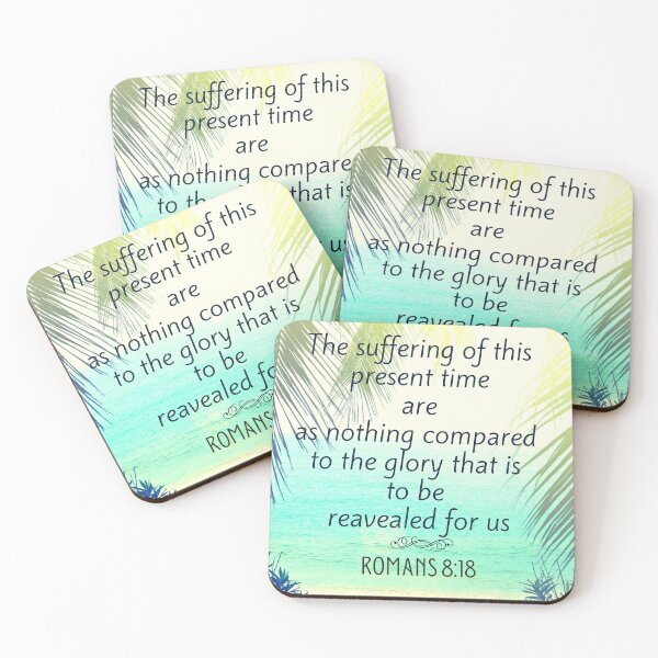 Item preview, romans 8:18 Notebook romans 8:18 / sticker designed and sold by ReganPro5.