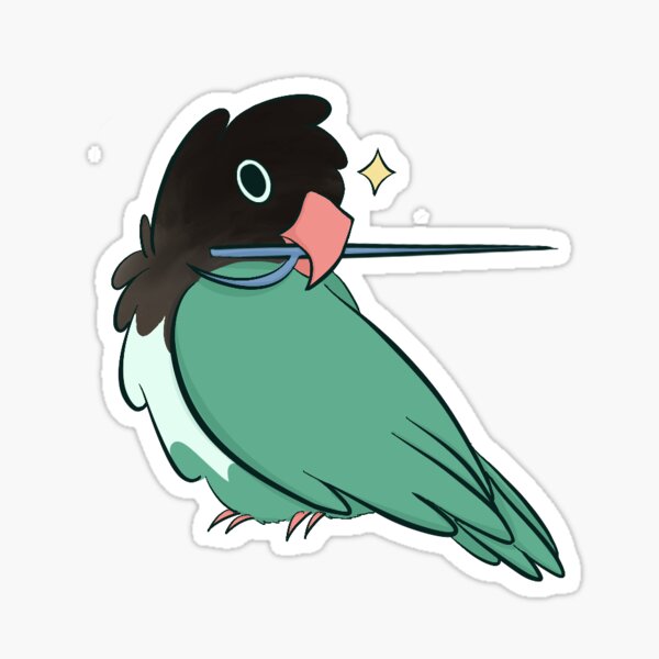 Item preview, Swordbird Sticker- Nova designed and sold by daraalegrano.
