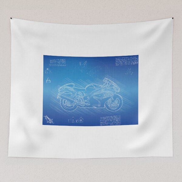 Item preview, Da Vinci Sketch Art Hayabusa Model 2022 - Blueprint designed and sold by Rayyanz.