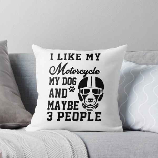 Item preview, funny Motorcycles I like My Motorcycle, Dog & Maybe 3 People gift for riders Moto Cross Motorcross Funny sarcastic Rude Offensive saying, boyfriend girlfriend  designed and sold by joygift369.