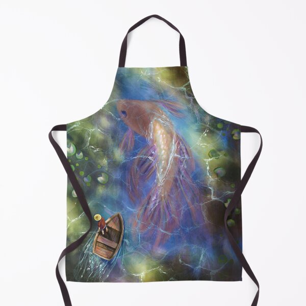 Item preview, Lake Sea Monster Fantasy Digital Art designed and sold by nour-draws.