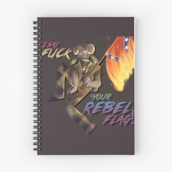 Item preview, I Say F**K Your Rebel Flag! (Uncensored Ver.) designed and sold by miserymartyr.