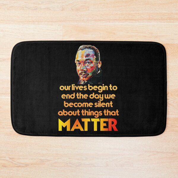 Item preview, our lives begin to end the day we become silent about things that matter Black Future Month designed and sold by H3arthack3r.