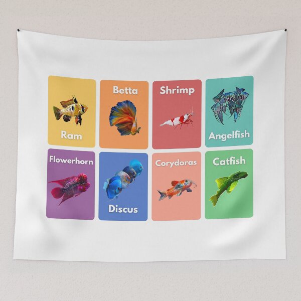Item preview, Aquarium Fish Sticker Collection designed and sold by GFishy.