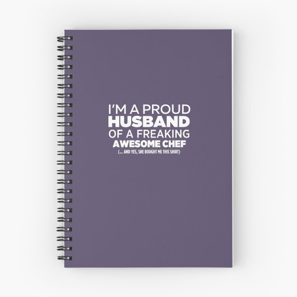 Item preview, I'm A Proud Husband Of Freaking Awesome Chef designed and sold by AlwaysAwesome.