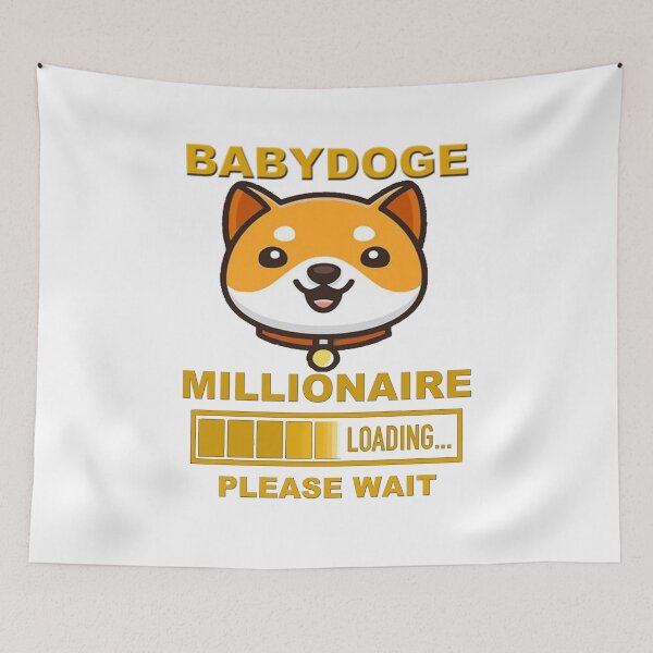Item preview, Babydoge Millionaire Crypto Lifestyle Token awareness designed and sold by NikJakotic.