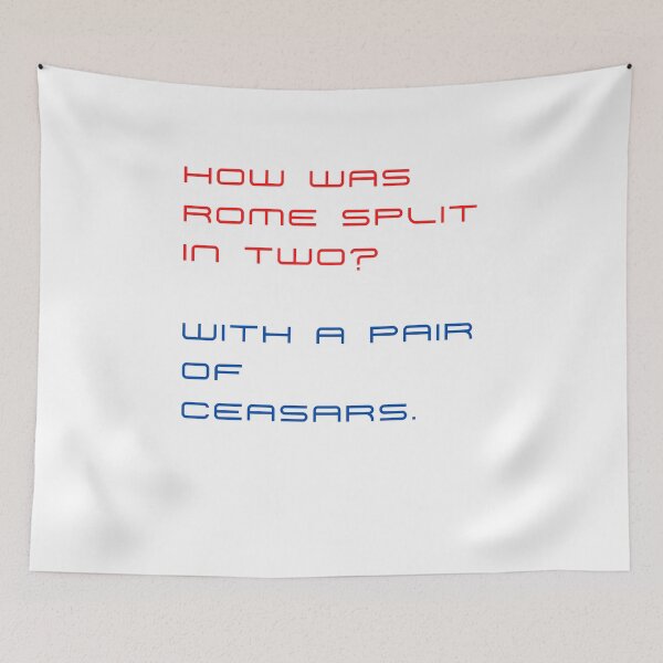 Item preview, How was Rome split in two? With a pair of Ceasars designed and sold by byskillbytalent.