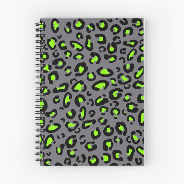 Item preview, Grey and  Green leopard print designed and sold by DemonicGloom.