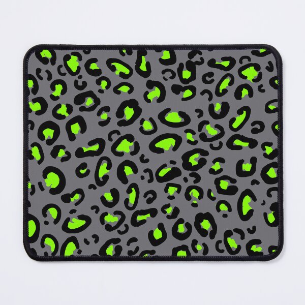 Item preview, Grey and  Green leopard print designed and sold by DemonicGloom.