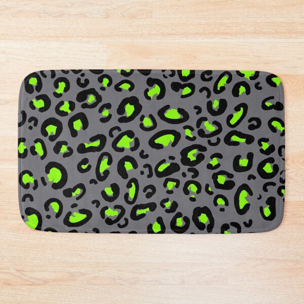 Item preview, Grey and  Green leopard print designed and sold by DemonicGloom.