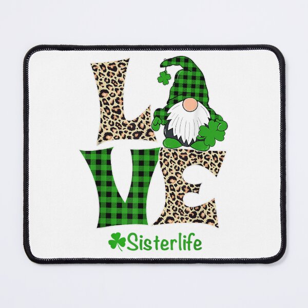 Item preview, Love Sister Life Shirt St Patrick's Day Gnome Irish Sister designed and sold by dorisnnadiri.