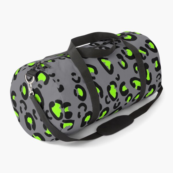Item preview, Grey and Green leopard print designed and sold by DemonicGloom.