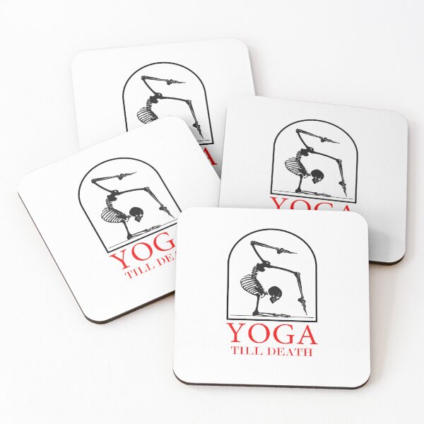 Item preview, Funny Yoga till death designed and sold by mmammammira.