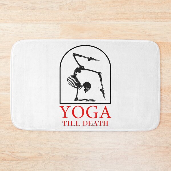 Item preview, Funny Yoga till death designed and sold by mmammammira.