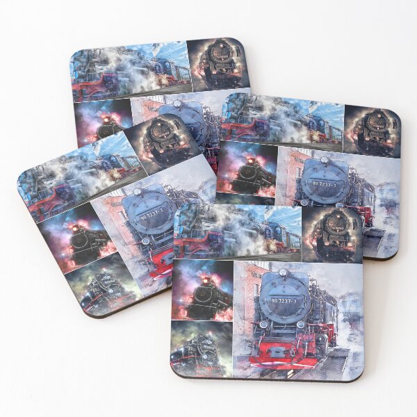 Item preview, Classic Vintage Trains Montage #6 designed and sold by Krispsm.