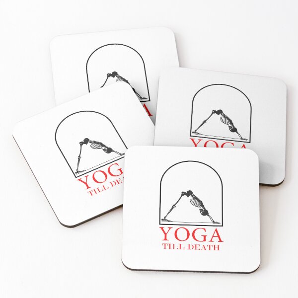 Item preview, Funny Yoga till death designed and sold by mmammammira.