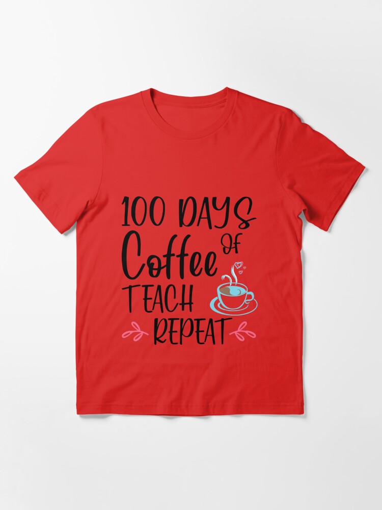 Coffee Peloton Teach Repeat Funny Quote Unisex T-Shirt - Teeruto