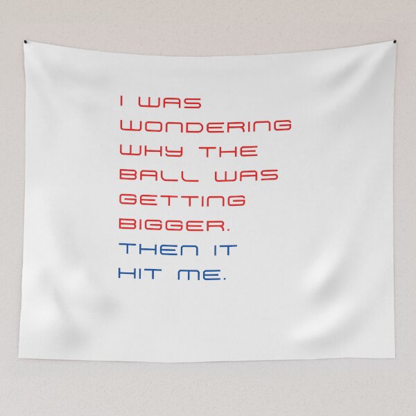Item preview, I was wondering why the ball was getting bigger. Then it hit me. designed and sold by byskillbytalent.