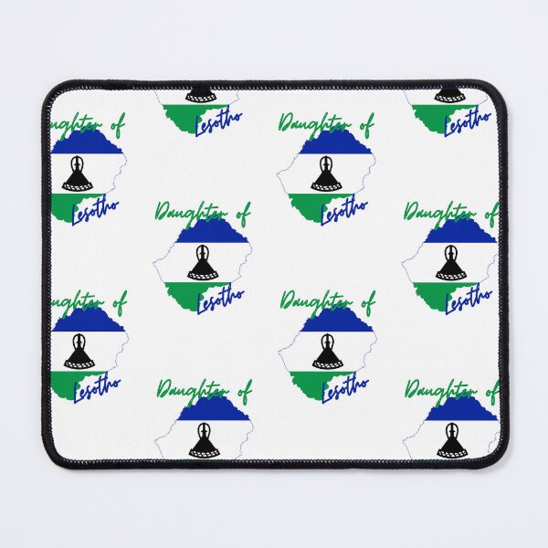 Item preview, Daughter of Lesotho Map Flag designed and sold by NovawayDirect.