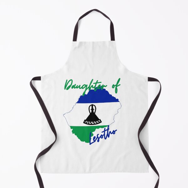 Item preview, Daughter of Lesotho Map Flag designed and sold by NovawayDirect.