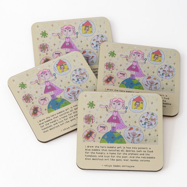 Item preview,  Niliya Sadat Mirrezaie (Bubble Girl) designed and sold by KanvasGifts.