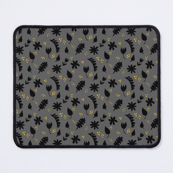 Item preview, Grey and Black floral designed and sold by DemonicGloom.