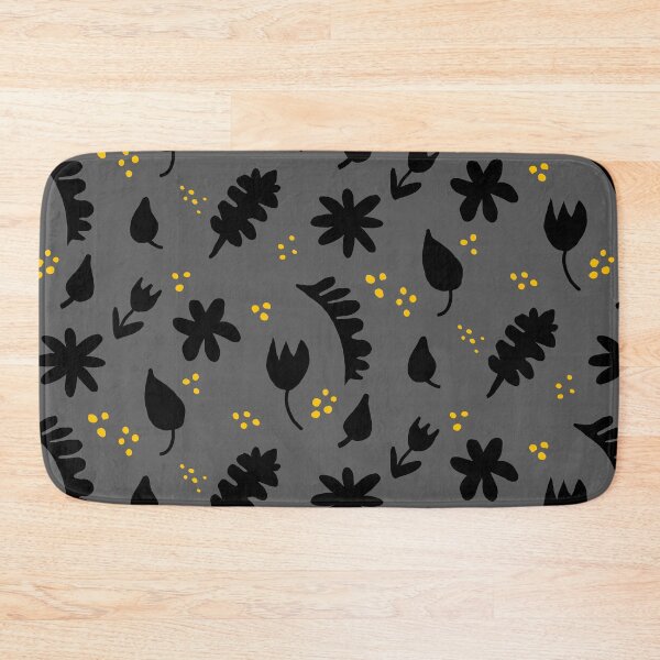 Item preview, Grey and Black floral designed and sold by DemonicGloom.