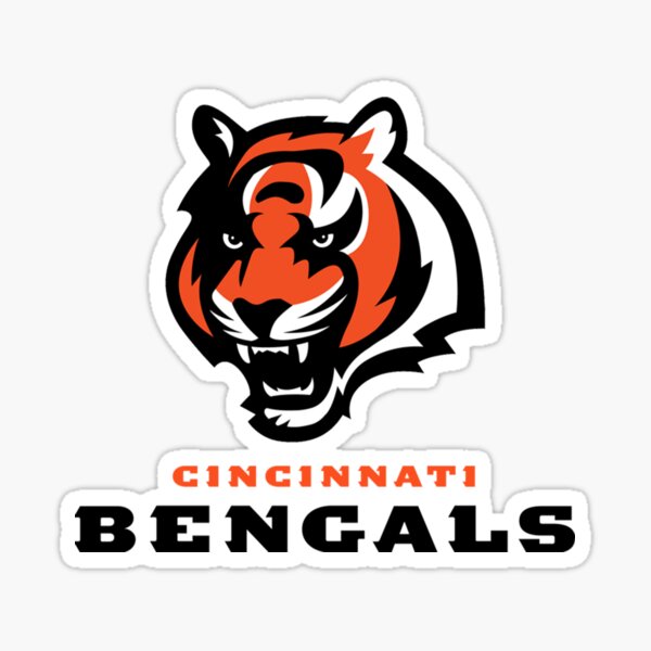 Car NFL Cincinnati Bengals Emblem Sticker Nameplate Decal for Auto