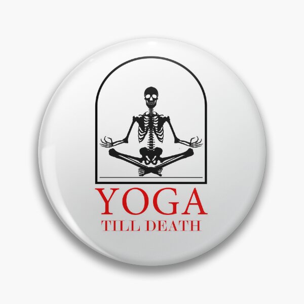 Item preview, Funny Yoga till death designed and sold by mmammammira.
