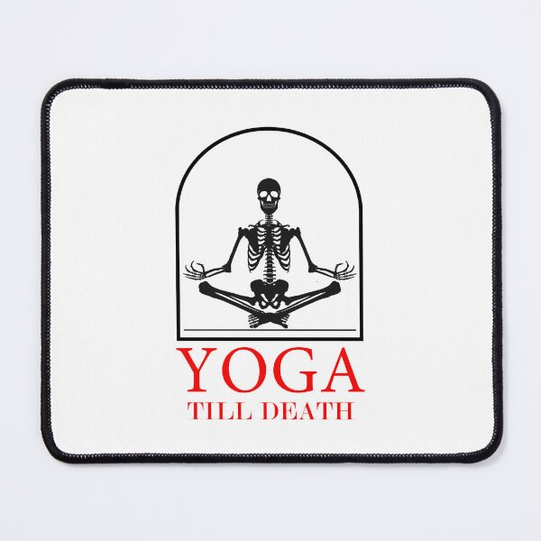 Item preview, Funny Yoga till death designed and sold by mmammammira.