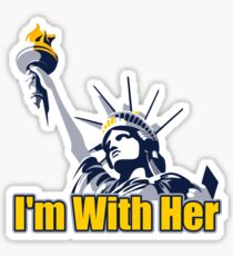 I'm Whit Her Sticker