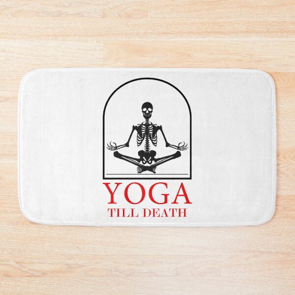 Item preview, Funny Yoga till death designed and sold by mmammammira.
