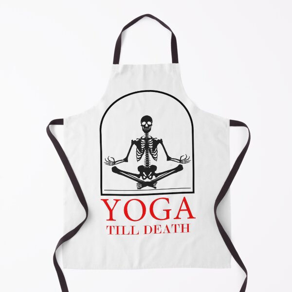 Item preview, Funny Yoga till death designed and sold by mmammammira.